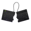 R-Go Tools Teclado ergonómico R-Go Split Break con software de pausas, teclado ergonómico dividido, AZERTY (FR), Bluetooth, negro