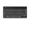 R-Go Tools Teclado ergonómico R-Go Compact Break, teclado compacto con software de pausas, AZERTY (BE), Bluetooth, Negro