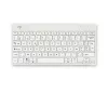 R-Go Tools Teclado ergonómico R-Go Compact Break, teclado compacto con software de pausas, AZERTY (BE), Bluetooth, blanco