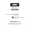 mophie essentials Cable de carga Lightning a USB-C (1M) Blanco