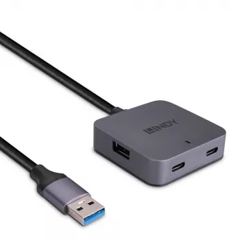 Lindy Hub USB 3.0 de 5m y 4 puertos