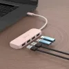 j5create JCH341ER-N hub ecológico de USB-C a 4 puertos USB-A Gen 2, 10 Gbps