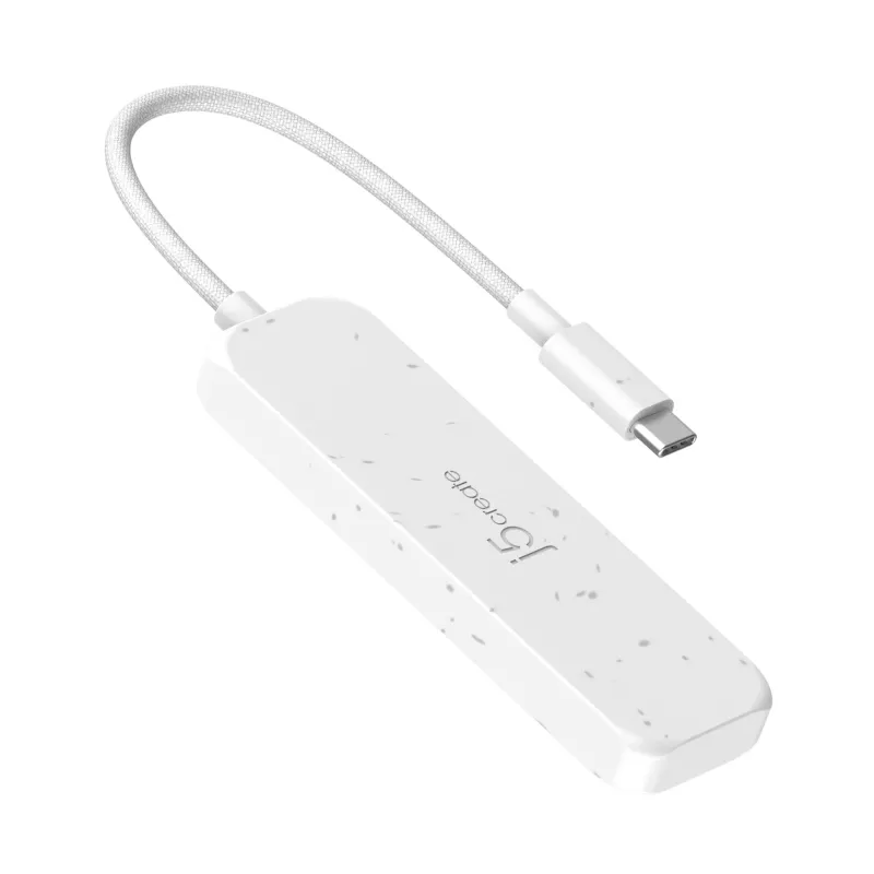j5create Hub ecológico USB-C a 4 puertos Type-C Gen 2