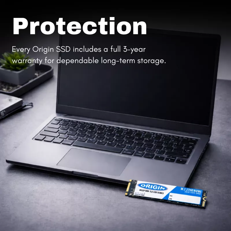 Origin Storage Inception SSD 1 TB PCIe 4.0 NVMe M.2 3D TLC 30 mm