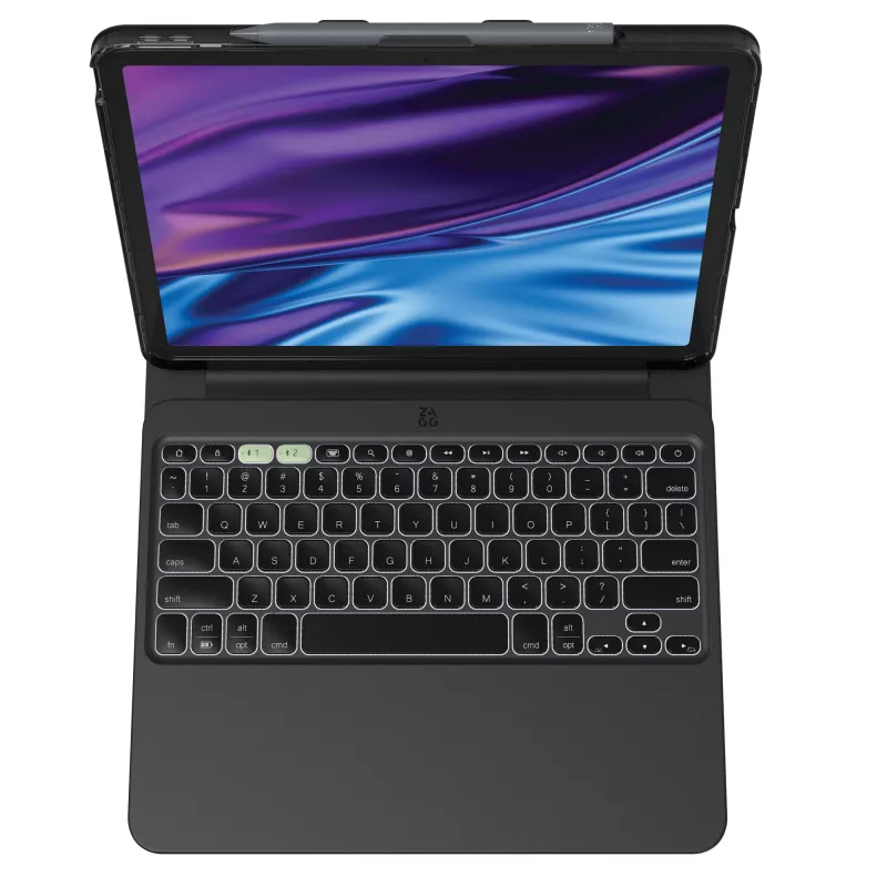 ZAGG Pro Keys 2 QWERTZ Alemán Bluetooth Negro