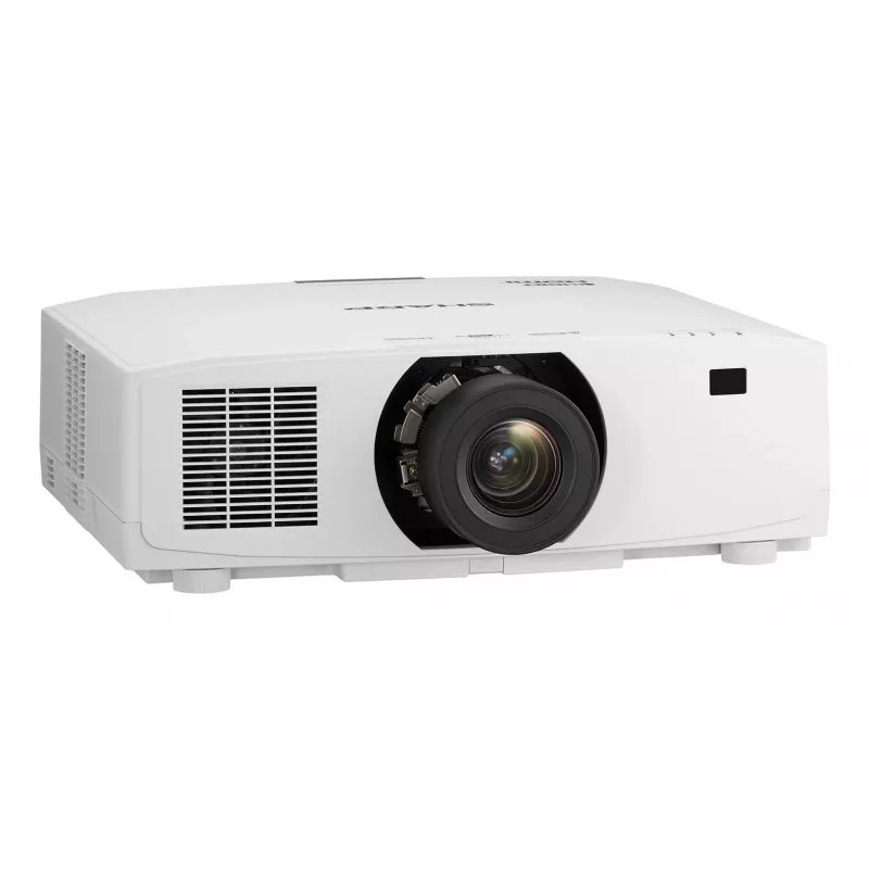 Sharp NEC V801U (XP-V801U-W) proyector láser 3LCD, 8000 lúmenes ANSI, WUXGA (1920x1200), 3D, enfoque motorizado, sin objetivo, blanco