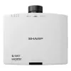 Sharp NEC V801U (XP-V801U-W) proyector láser 3LCD, 8000 lúmenes ANSI, WUXGA (1920x1200), 3D, enfoque motorizado, sin objetivo, blanco