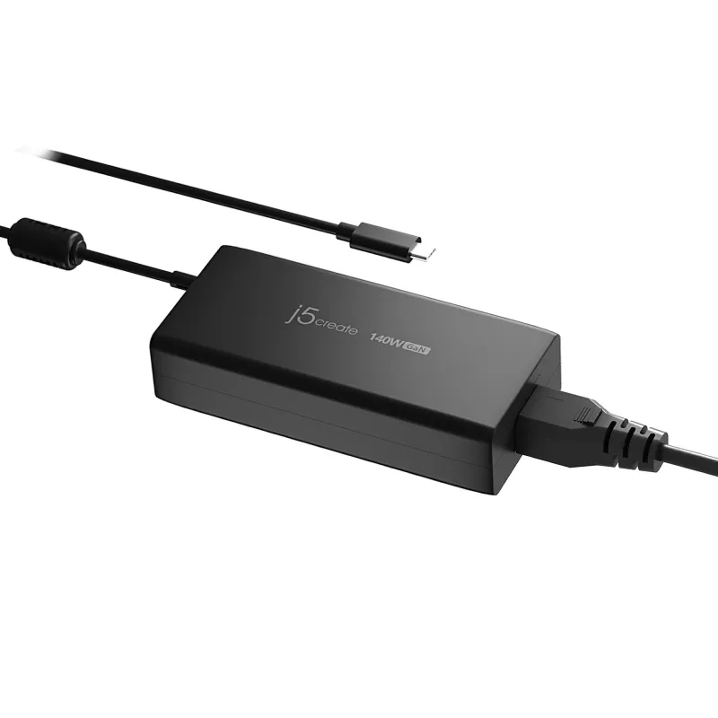j5create JUP17140-EN cargador GaN USB-C de 140 W, PD 3.1, EU