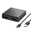 Splitter HDMI™ 2.1 de 2 vías j5create JDSH812 8K, HDMI, 2x HDMI, 7680 x 4320 píxeles, gris, aluminio, 8K Ultra HD