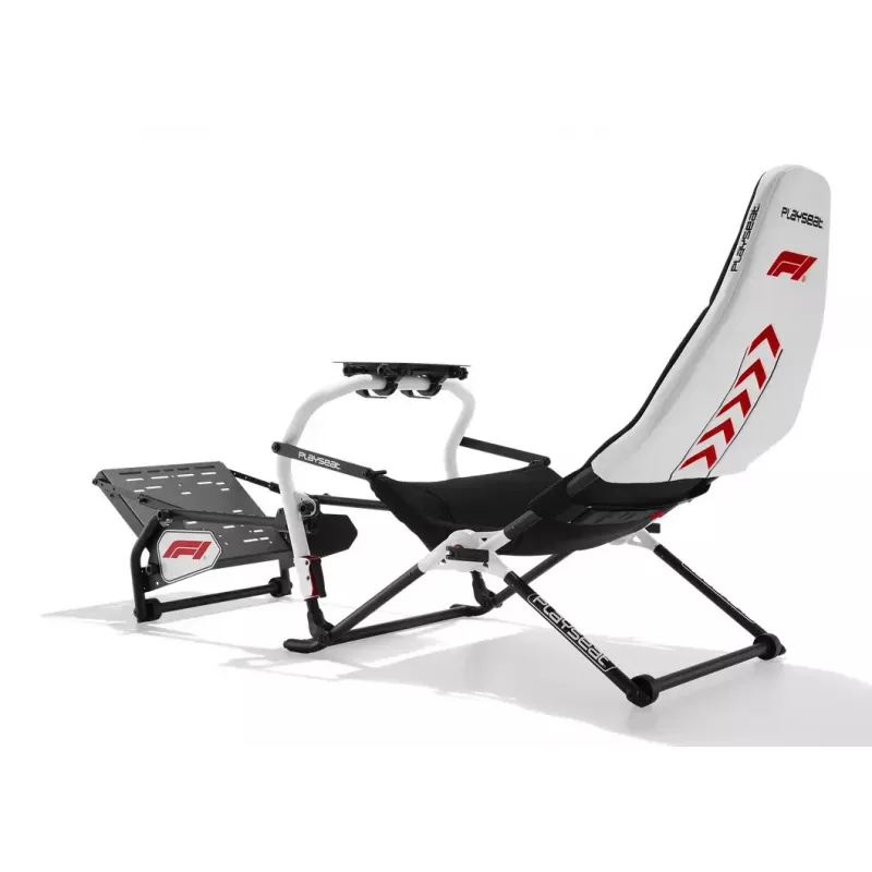 Asiento de carreras PLAYSEAT Challenge F1 Edition — asiento plegable de sim racing para volante y pedales