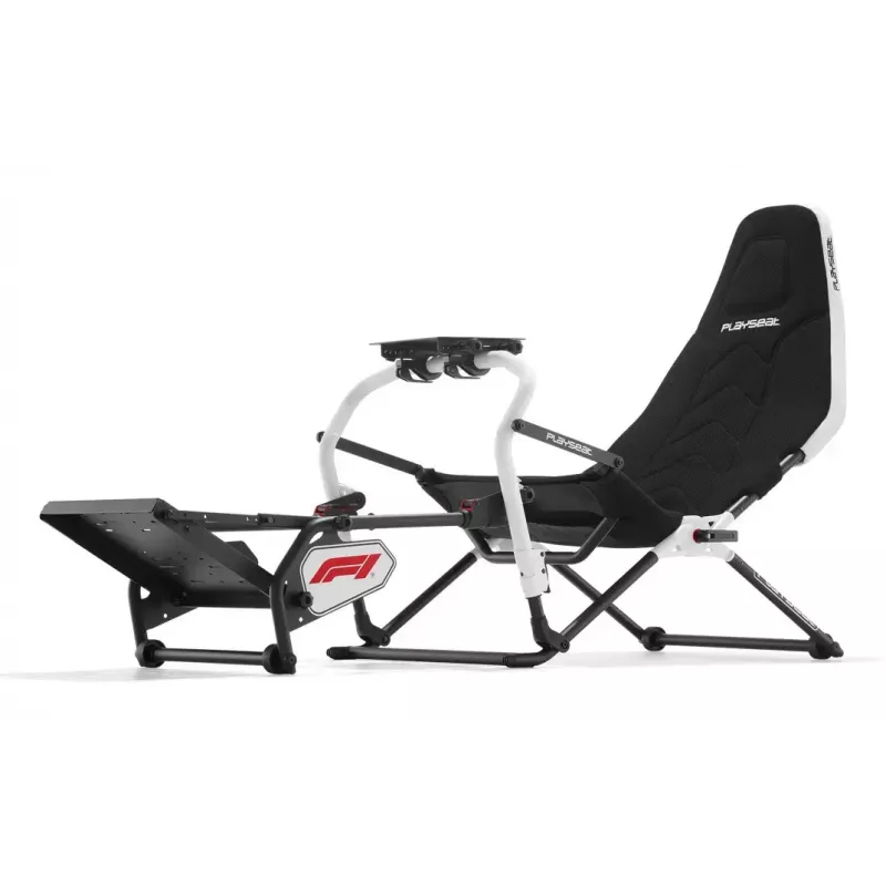 Asiento de carreras PLAYSEAT Challenge F1 Edition — asiento plegable de sim racing para volante y pedales