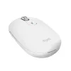 Ratón de oficina inalámbrico TRUST Seron slim Multi – ambidiestro, RF + Bluetooth, óptico 3200 DPI, 7 botones, blanco