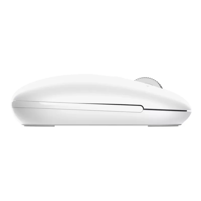 Ratón de oficina inalámbrico TRUST Seron slim Multi – ambidiestro, RF + Bluetooth, óptico 3200 DPI, 7 botones, blanco