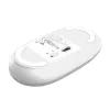 Ratón de oficina inalámbrico TRUST Seron slim Multi – ambidiestro, RF + Bluetooth, óptico 3200 DPI, 7 botones, blanco