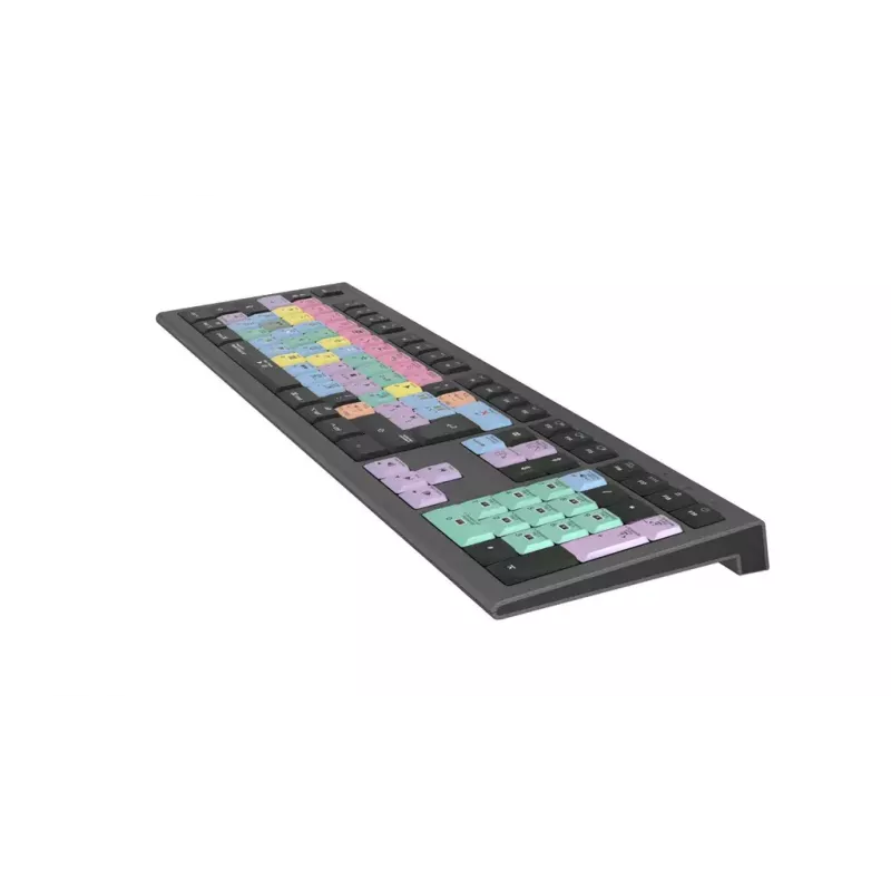 Logickeyboard Apple Final Cut Pro X Astra 2 LKB-FCPX10-A2M-FR teclado para Mac, USB, AZERTY francés, negro