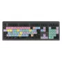 Logickeyboard Apple Final Cut Pro X Astra 2 LKB-FCPX10-A2M-FR teclado para Mac, USB, AZERTY francés, negro