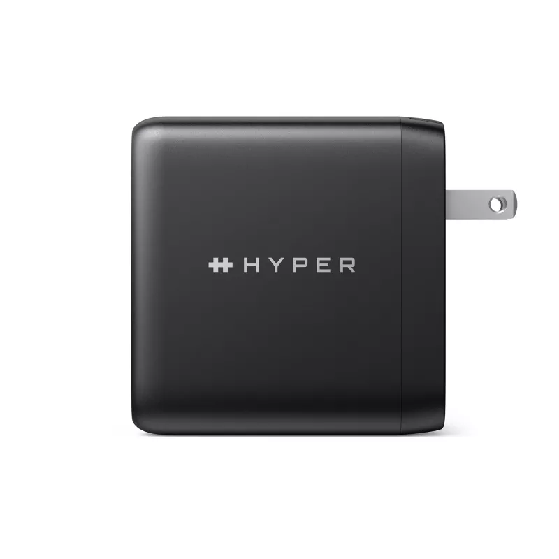 Targus HyperJuice HJG100EU cargador GaN de 100 W, un puerto, EU, 2 m, negro