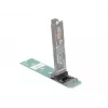 Adaptador M.2 Key A+E macho a ranura Key M en ángulo con soporte DeLOCK 64137