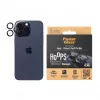 Protector de lente de cámara PanzerGlass Hoops iPhone 15 Pro 15 Pro Max azul titanio resistente a arañazos y golpes