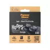 Protector de lente de cámara PanzerGlass Hoops iPhone 15 Pro 15 Pro Max azul titanio resistente a arañazos y golpes