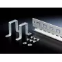 Kit de raíles para rack Rittal 2388.125, carcasa de aluminio, gris, ancho 1153 mm