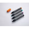 Rotulador Sigel BA011 4 uds. negro magenta naranja turquesa