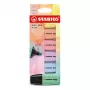 Rotulador STABILO BOSS MINI 6 uds. punta biselada multicolor