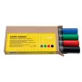 Rotulador Sigel BA010 4 uds. negro azul verde rojo