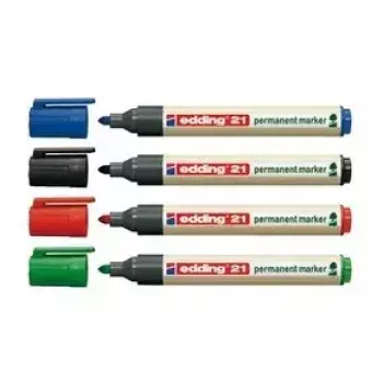 Rotulador permanente Edding EcoLine 21 rojo 10 uds.