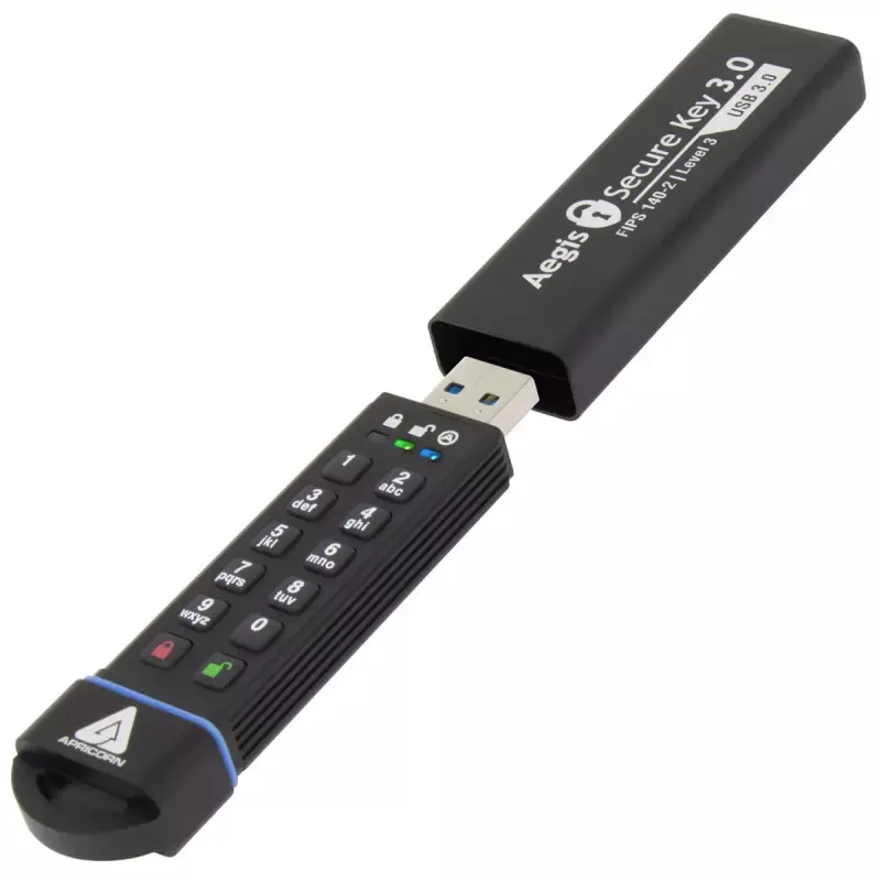 Memoria flash USB Apricorn 480 GB USB Type-A Aegis Secure Key 3.0