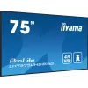 Pantalla de señalización digital iiyama LH7575UHS-B1AG 190,5 cm (75