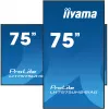 Pantalla de señalización digital iiyama LH7575UHS-B1AG 190,5 cm (75