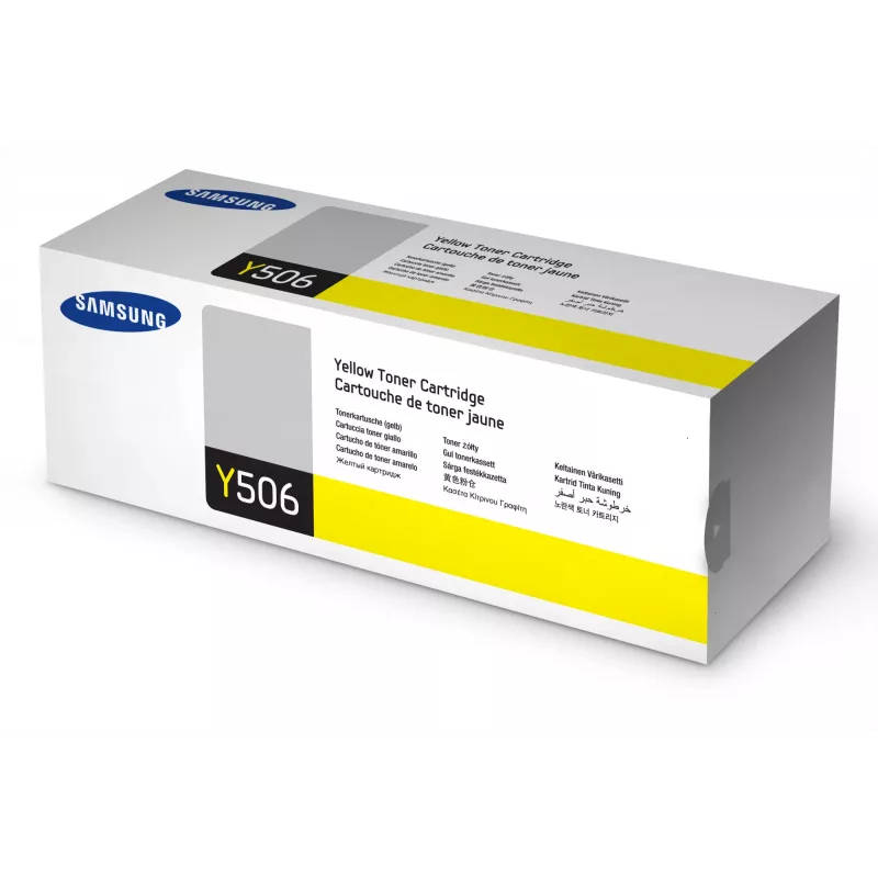 Cartucho de tóner Samsung CLT-Y506S 1 ud. original amarillo