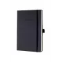 Cuaderno de notas Sigel CO121 A5 97 hojas negro