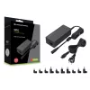 Conceptronic OZUL08B10 cargador universal para portátil de 90W, incluye 10 puntas de carga