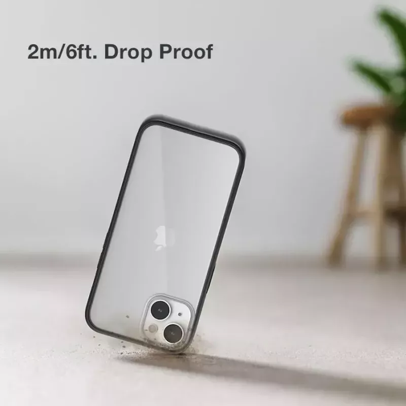 Funda para móvil Woodcessories Clear Case para Apple iPhone 14, 15,5 cm (6,1