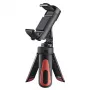 Hama Pocket II Rotation trípode para smartphone/tablet 3 patas negro, rojo