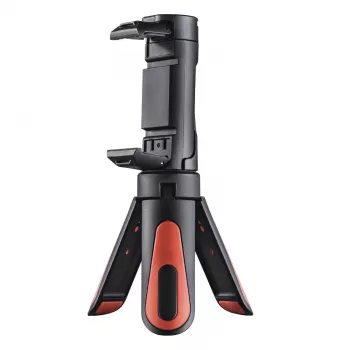 Hama Pocket II Rotation trípode para smartphone/tablet 3 patas negro, rojo