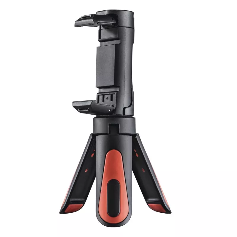 Hama Pocket II Rotation trípode para smartphone/tablet 3 patas negro, rojo