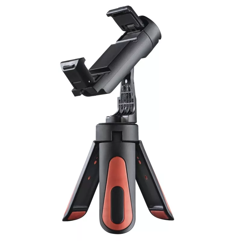 Hama Pocket II Rotation trípode para smartphone/tablet 3 patas negro, rojo