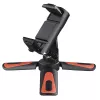 Hama Pocket II Rotation trípode para smartphone/tablet 3 patas negro, rojo