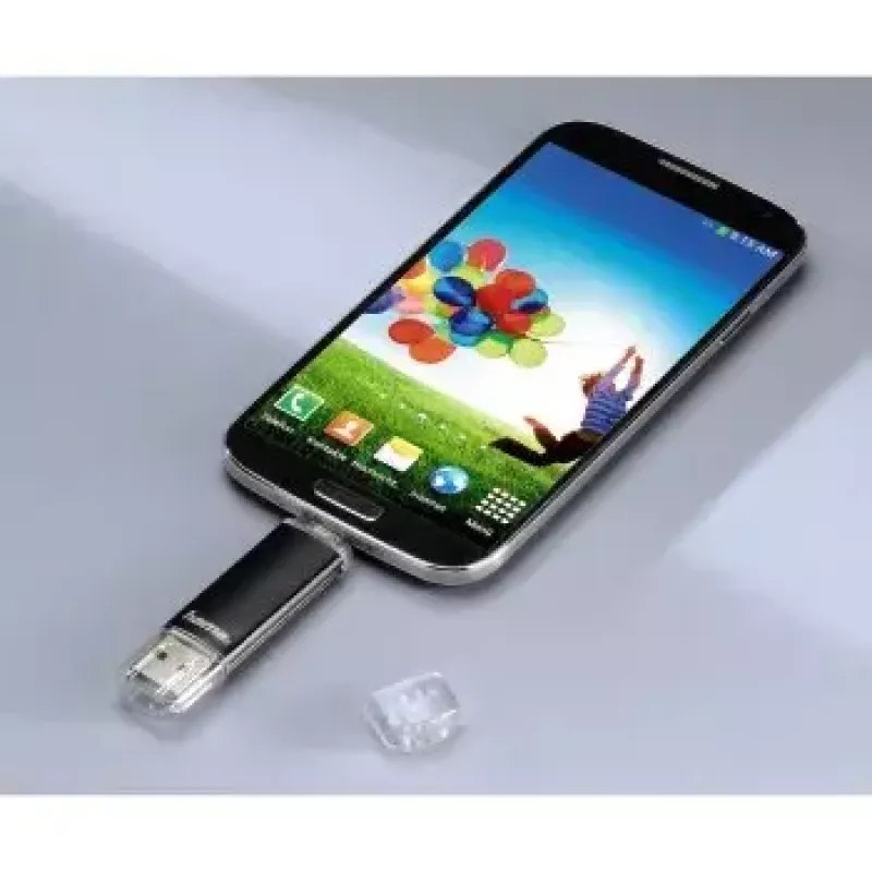Hama FlashPen Laeta Twin 00124000 memoria USB, 64 GB, USB 3.0, negra