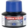 Tinta de recarga para rotulador Edding BTK-25 azul 25 ml, tinta de repuesto para rotulador