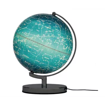 Globo terráqueo celeste TROIKA TERRA MILKY WAY BLUE 25 cm diseño clásico