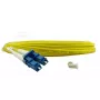 BlueOptics 040402G512000002M Cable de conexión de fibra dúplex, LC-LC monomodo, 2 m, LC-UPC, beige