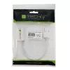 Adaptador Techly DisplayPort 1.2 macho / HDMI hembra 15 cm Blanco IADAP DP-HDMIF2