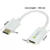 Adaptador Techly DisplayPort 1.2 macho / HDMI hembra 15 cm Blanco IADAP DP-HDMIF2