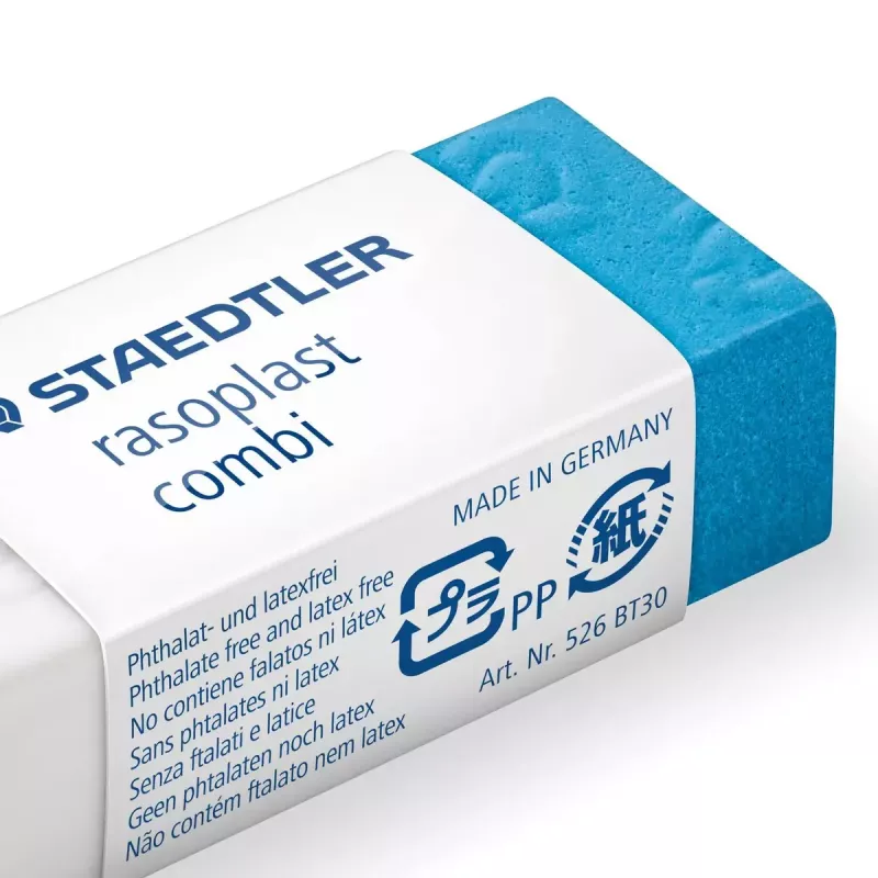 Staedtler rasoplast combi 526 BT30 goma de borrar, 43 x 19 x 13 mm