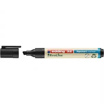 Rotulador Edding EcoLine 32 Punta biselada Negro