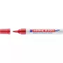 Rotulador permanente punta redonda Edding 8300 rojo